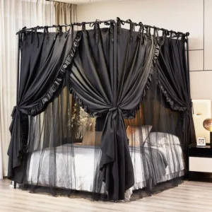 Mosquito Net Mesh for Girls Bedroom Canopy Curtains