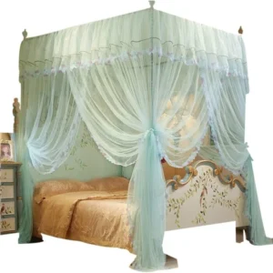 Patio Indoor Outdoor Net Bed Canopy Curtains