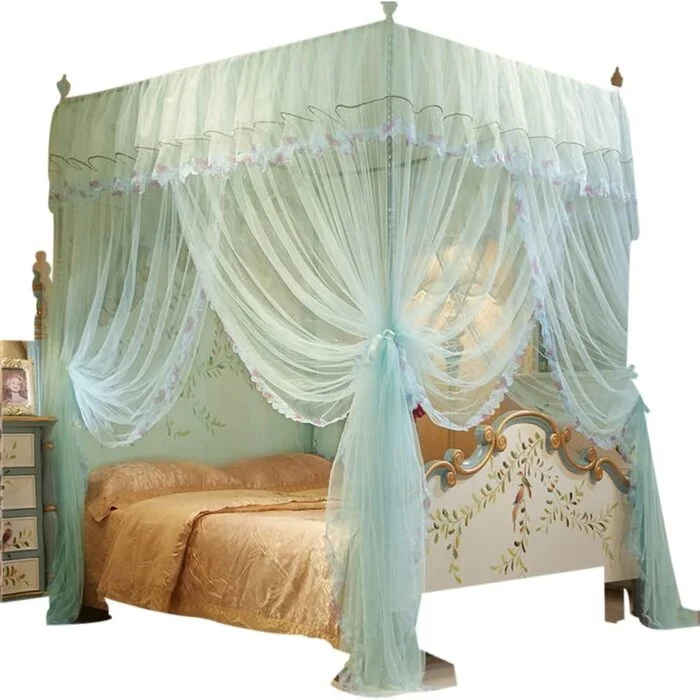 Patio Indoor Outdoor Net Bed Canopy Curtains