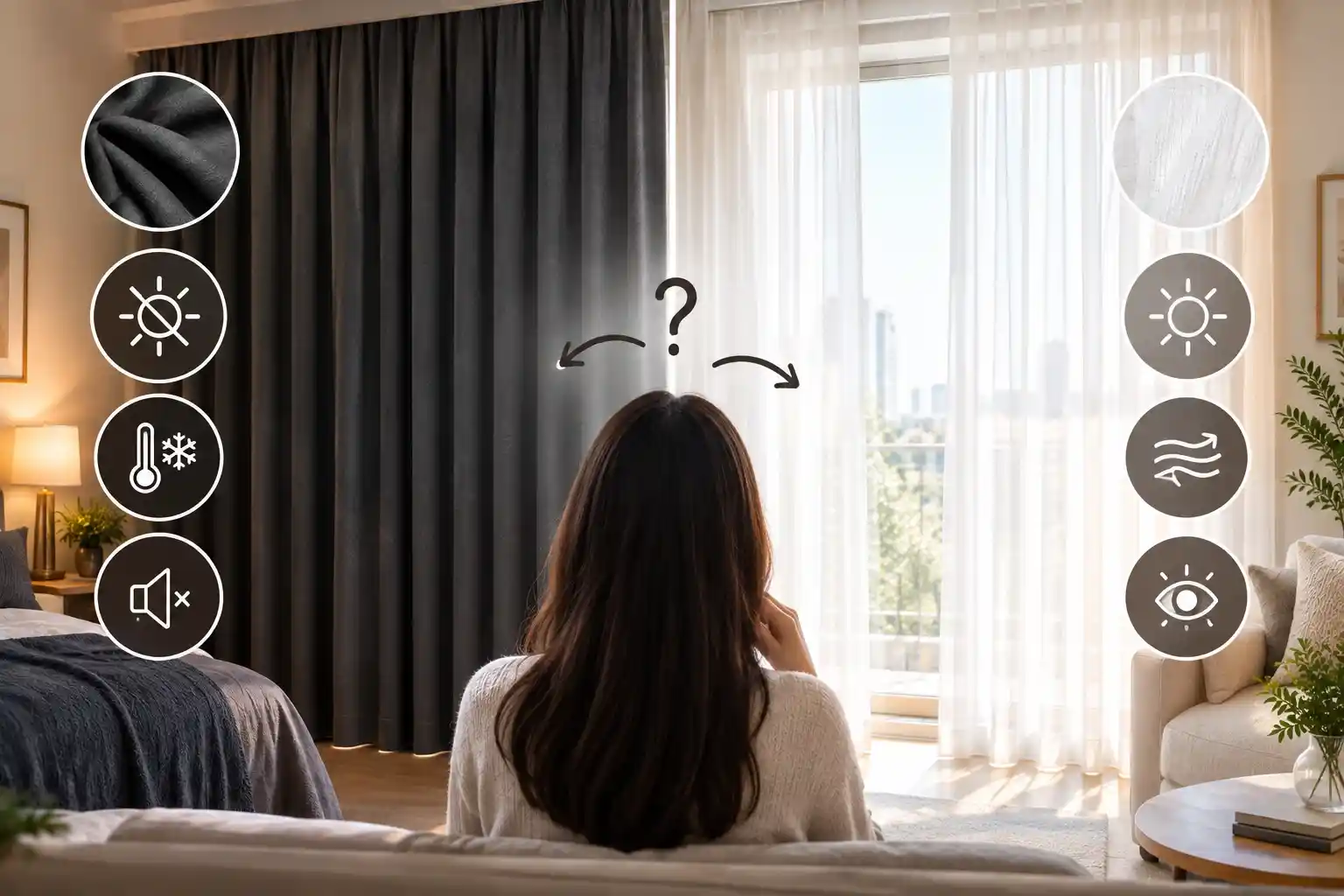 Blackout Curtains vs Sheer Curtains Which Should You Choose