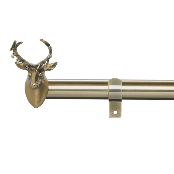 Pair of Stag Finials Dia.
