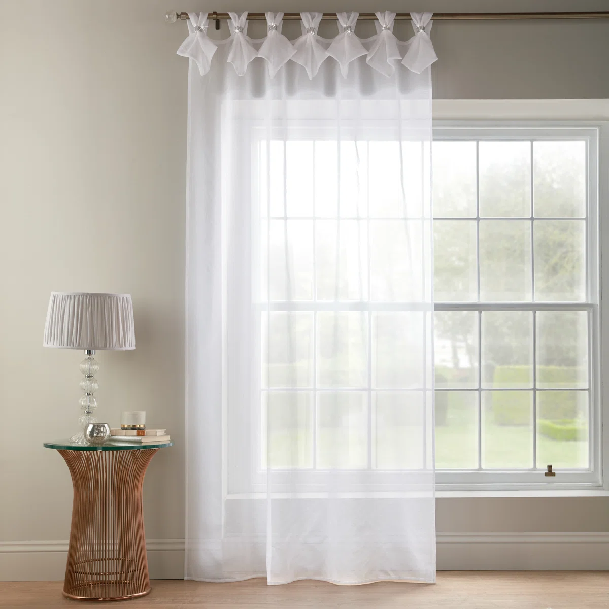 Tab Tob Sheer Curtain